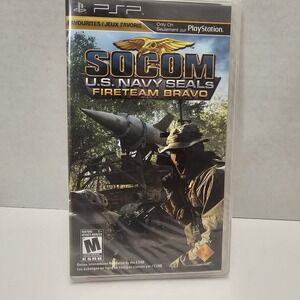 Socom US Navy Seals Fireteam Bravo (Sony PSP, 2005)‎